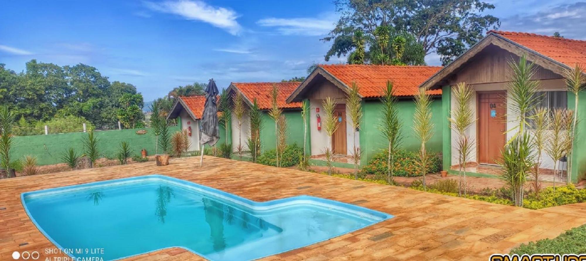 Pousada Recanto das Maritacas Brotas Exterior foto